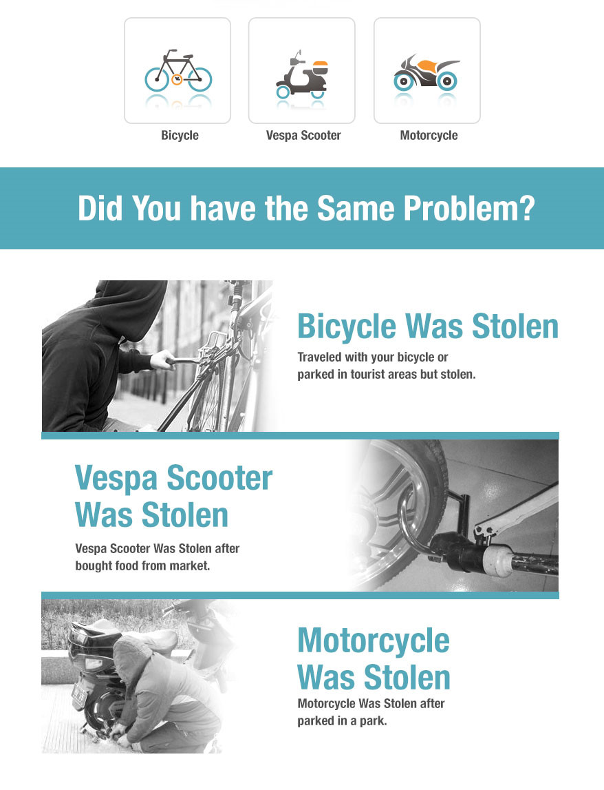 2-IN-1 Smart Family Electric Smart Motorcycle Bike Bicycle Lock Alarm with Electric Shock Water Proof BL16