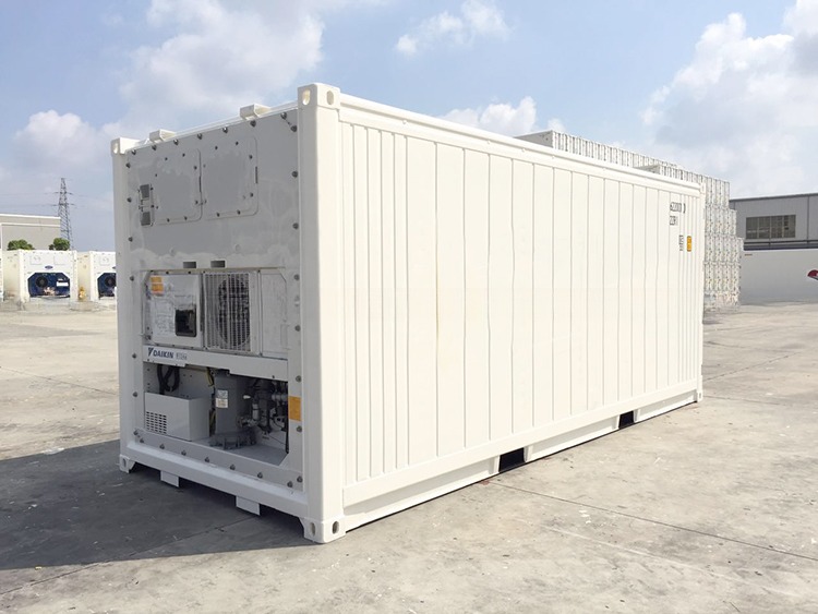 20ft Corten-A Refrigerator Reefer Container in Dubai Ideal for Freezer Fish and Meat Transport