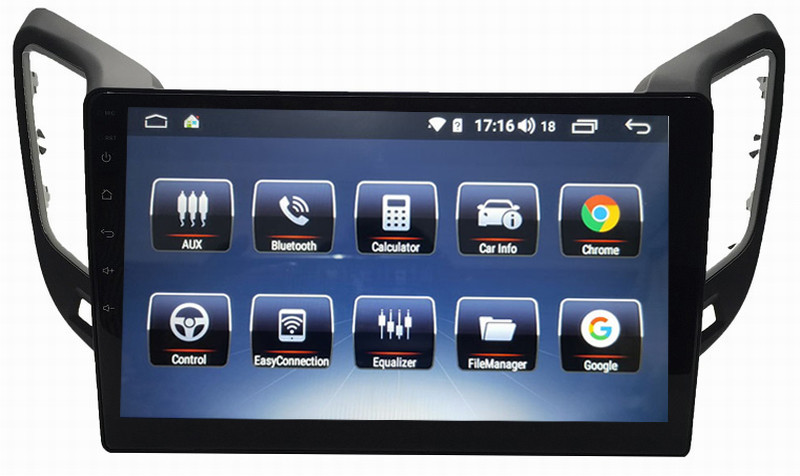 Ouchuangbo auto dvd stereo gps navi android 9.0 for Changan CS15 with video BT USB 8 Cores CPU