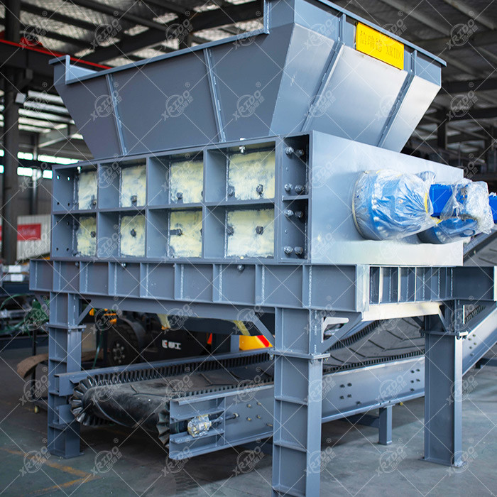 Waste Shredder Machine Solid Waste Shredder Industrial Waste Shredder Solid Waste Dispose Plant