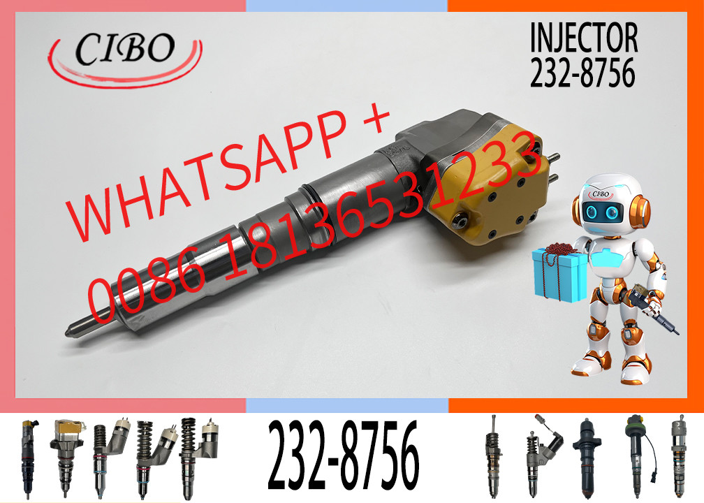 Excavator Engine Parts fuel injectors 232-8756 171-9704 138-8754 171-9704 196-1401 222-5966 173-9268 for