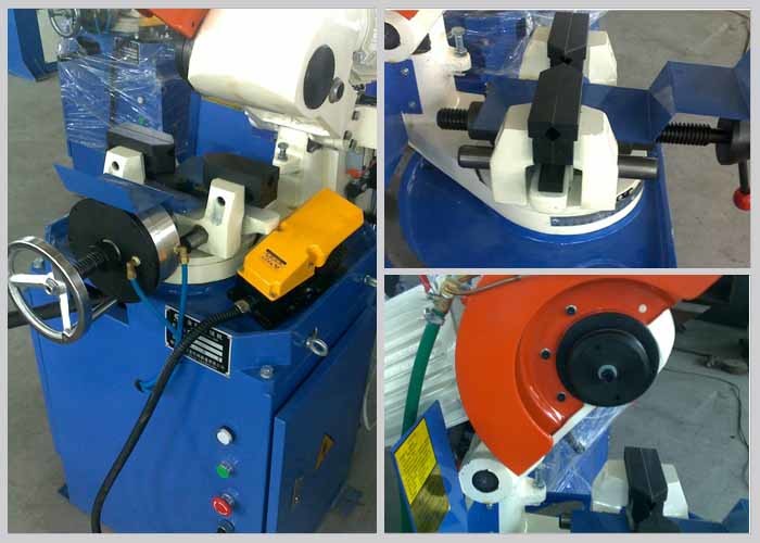 High Efficiency Semi Automatic Pipe Cutting Machine For Heating System Fittings