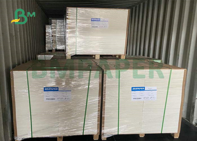 350g Food Grade White Solid Bleached Sulphate Board For Cake Package Box 31 x 35inches 
