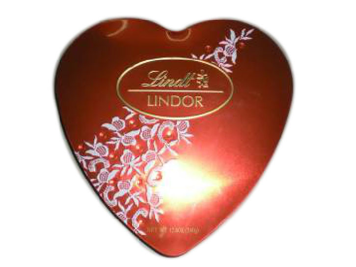 Durable Red Heart Gift Box , Customized Logo Valentines Heart Box