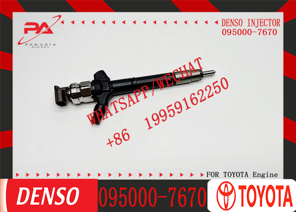 High Quality 23670-0R190 095000-7670 Diesel Common Rail Injector for Toyota Auris/Avensis/Corolla/Verso