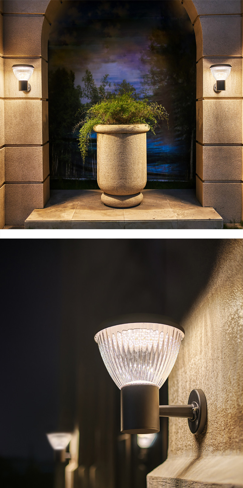 Modern Outdoor Wall Lamp Simple Outdoor Balcony Door Waterproof Wall Lamp Corridor Courtyard Wall Lamp