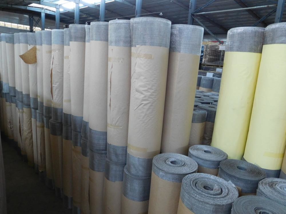 18X18 Square Aluminium Wire Mesh Roll 30m anti corrosion For filtering