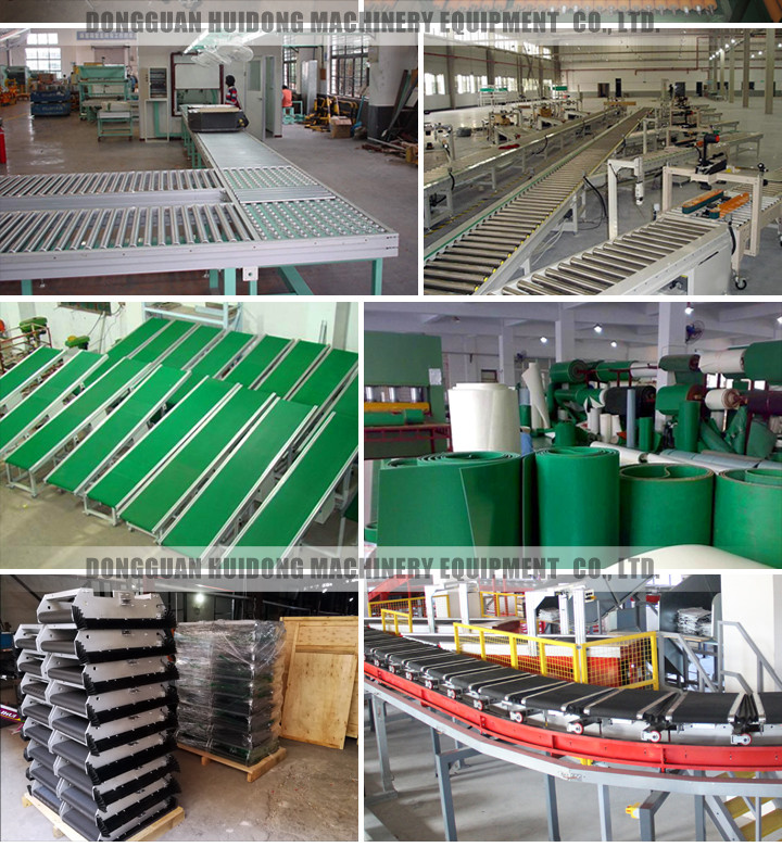 Belt Type Production Line Conveyor Systems Good Hardness For Industry