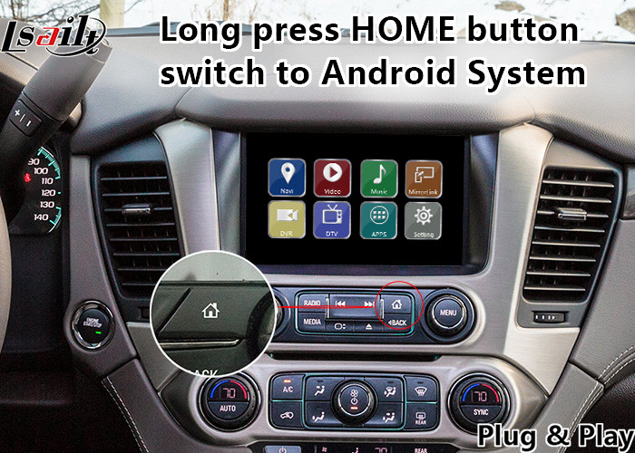 GMC Yukon Denal Android 9.0 Navigation Box for 2014-2020 year , Car Multimedia Video Interface