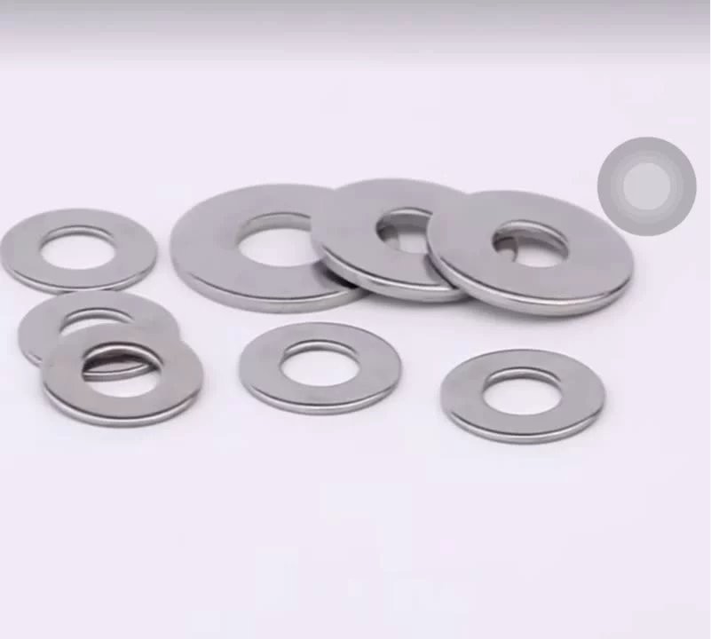 Flexibility Zinc Plated Flat Spring Washers 0.5mm-5mm Corrosion Resistance Durability