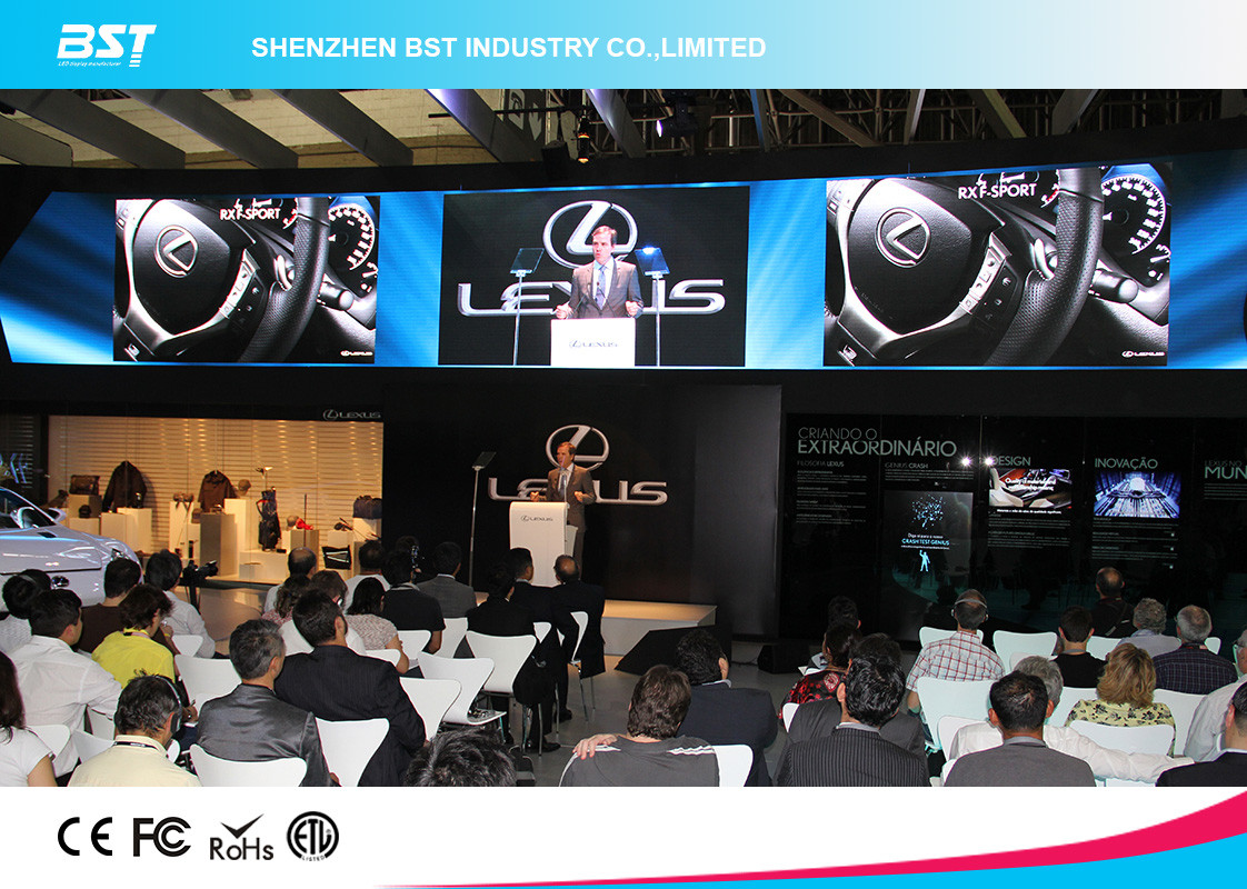 Synchronous control P5 SMD 1/8 scan high brightness Indoor Advertising LED Display Screen