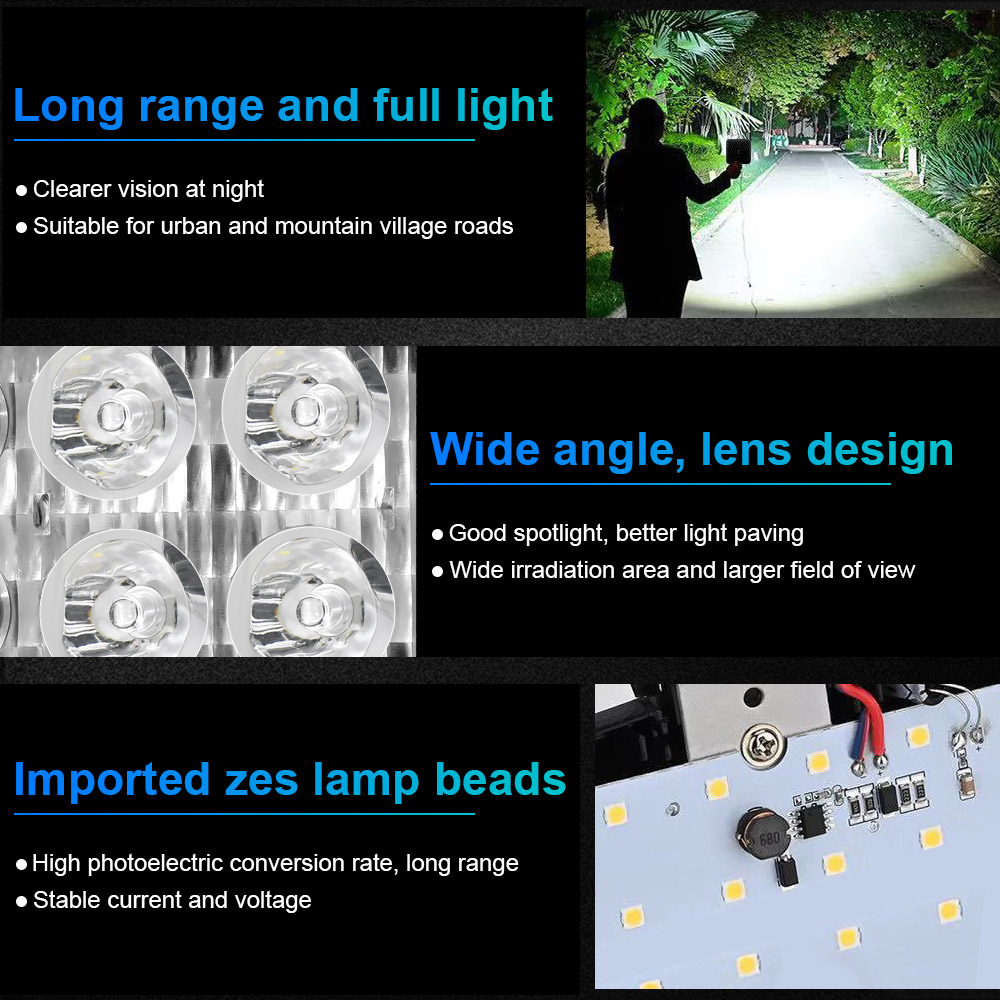 9 Bead White 12V Available Motorcycle Projector Mini Headlight