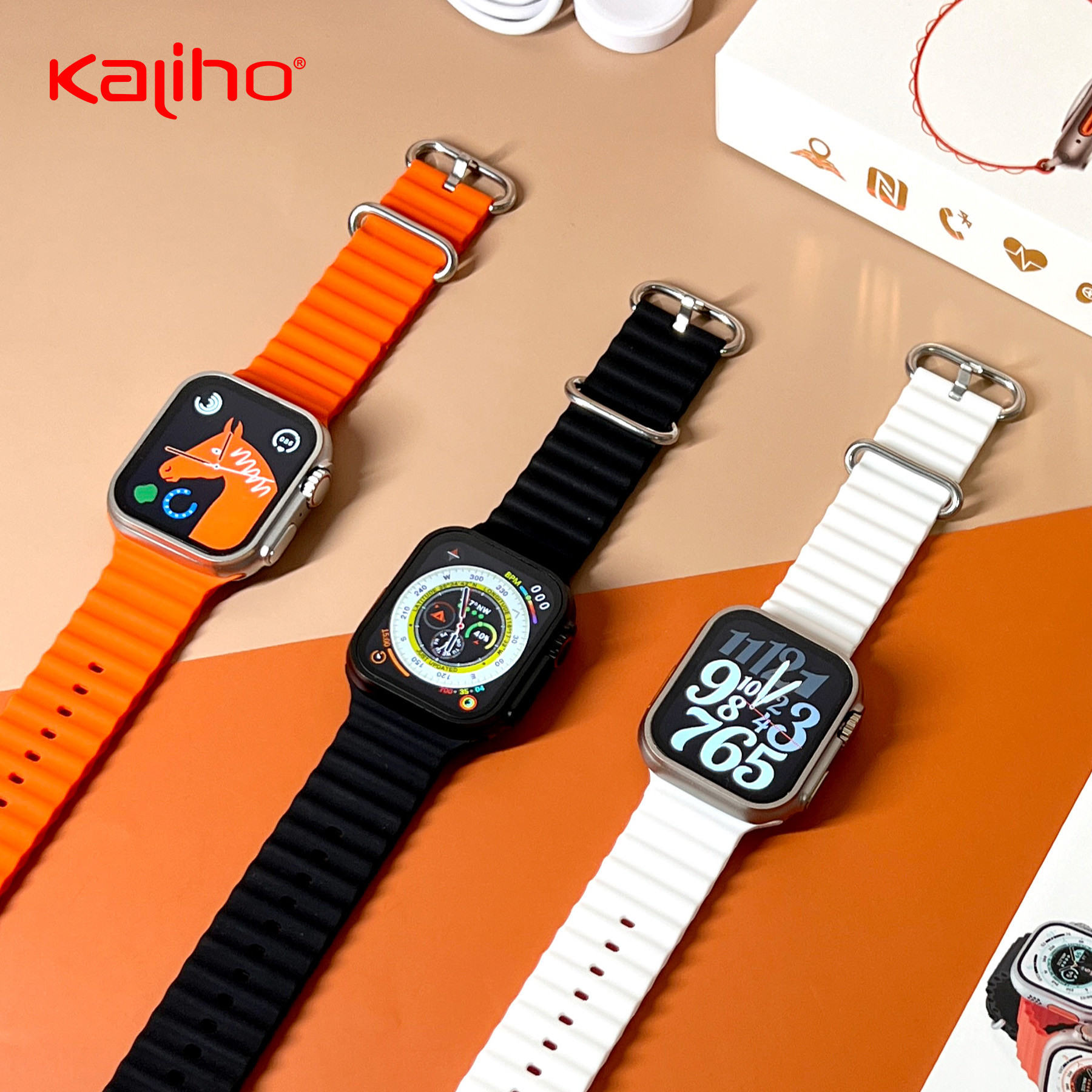 Big Screen OGS Smart Bracelet Full Touch Sport Smart Watches 260mAh