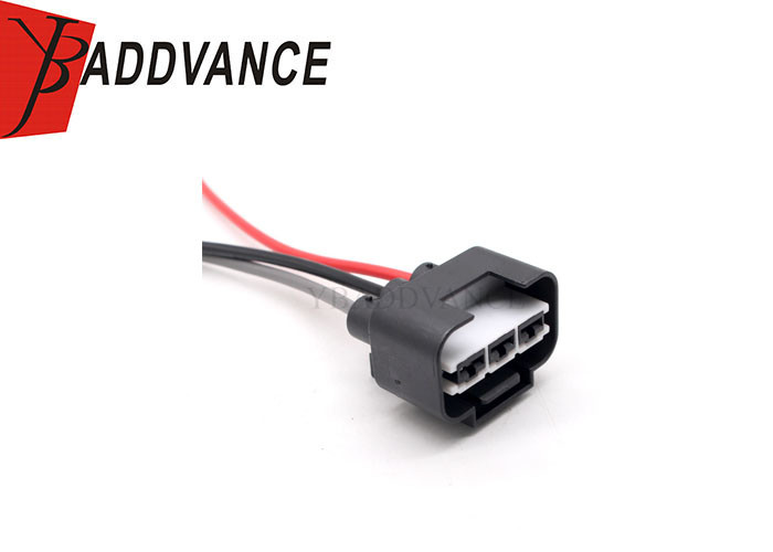 1743271-2 3 Way 3 Pin Female Auto Radiator Cooling Fan Connector Wire Harness For Hyundai KIA