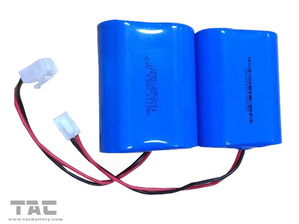 3.2V LiFePO4 Battery 6000mah Battery Pack for Solar Powered Remote Weather