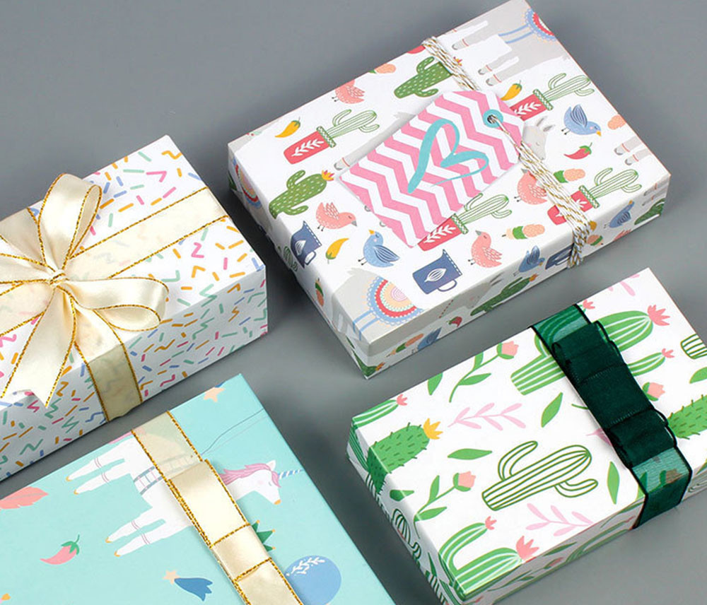 Gift Cover 23gsm Reusable Christmas Wrapping Paper Eco Friendly
