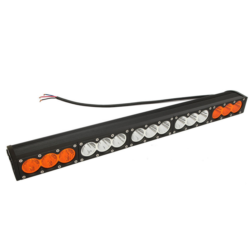 Cree Led light bar 2functions,white as driving light,amber as fog light DHCB-L150SDC