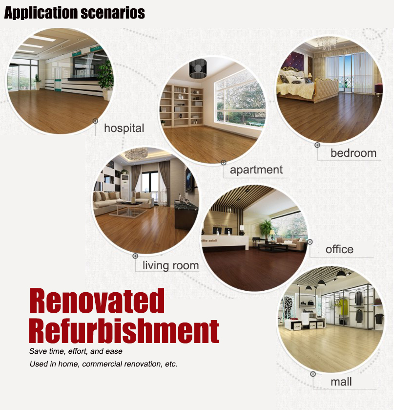 Relle SPC Click Plank Flooring 4mm 5mm 6mm 7mm Thickness Luxury SPC Flooring