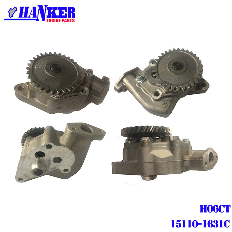 H06CT Heavy Duty Vehiche 15110-1631C Hino Oil Pump Engine Spare Parts