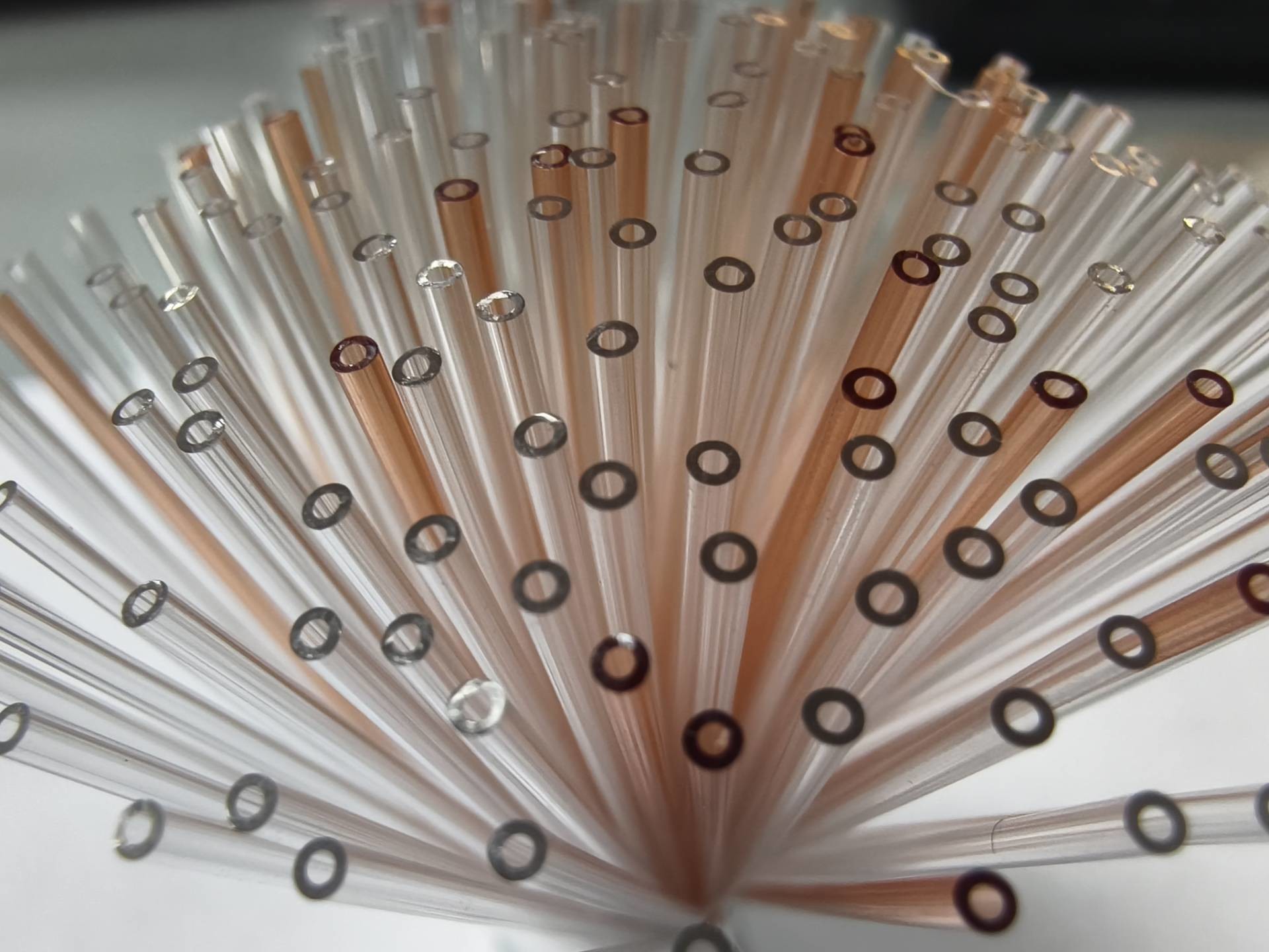 PP PC PETG Capillary Tube Extrusion Machine For High Output Small Straw Tube Production