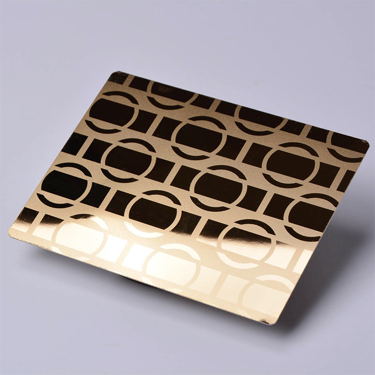 Mill Edge SUS304 Stainless Steel Plate Mirror AISI Sheet Metal Etching RAL color