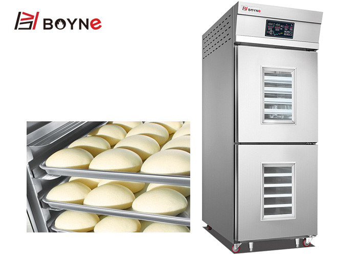 Commercial Fermentation Equipment 36 Trays Two Half Door Refrigeration Retard Proofer