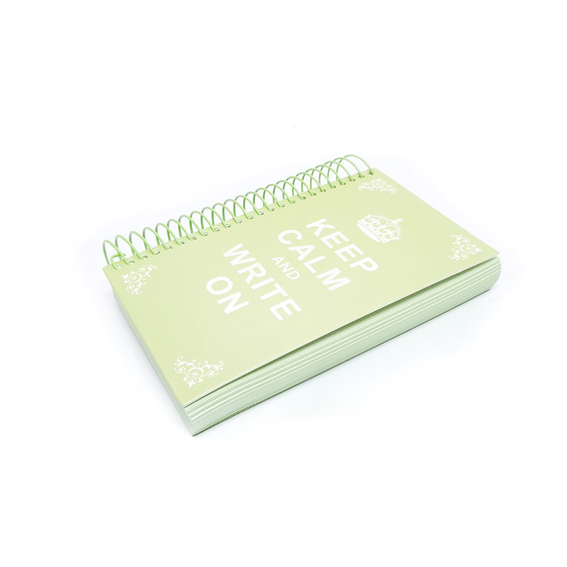 Hardcover Paper A5 A6 Large Coil 300 Inner Page Portable Notepad Notebook for Office