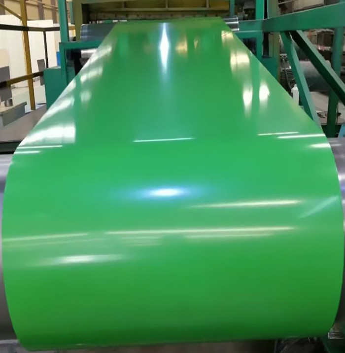 PPGI Prepainted Galvanized Steel Coils Red Color Coated 1000 - 1500mm TISCO