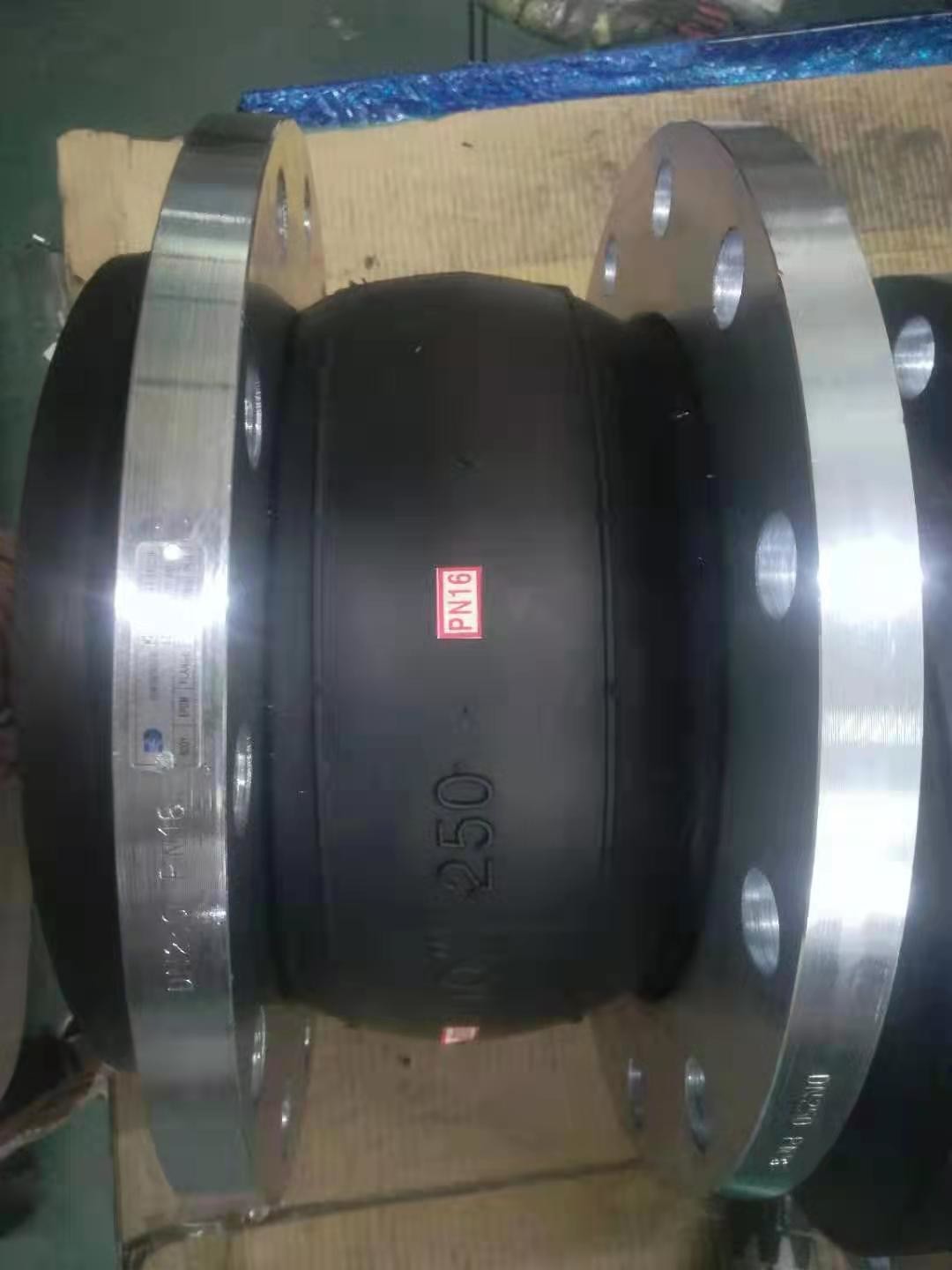 Cast Ductile Iron Carbon Steel Coupling Bellows Rubber Compensator EPDM NBR Flexible Expansion Joints pn16 2 dn50
