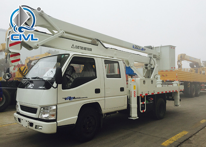 XCMG Official Small Scissor Lift Platform , Aerial Lifts And Aerial Work Platforms