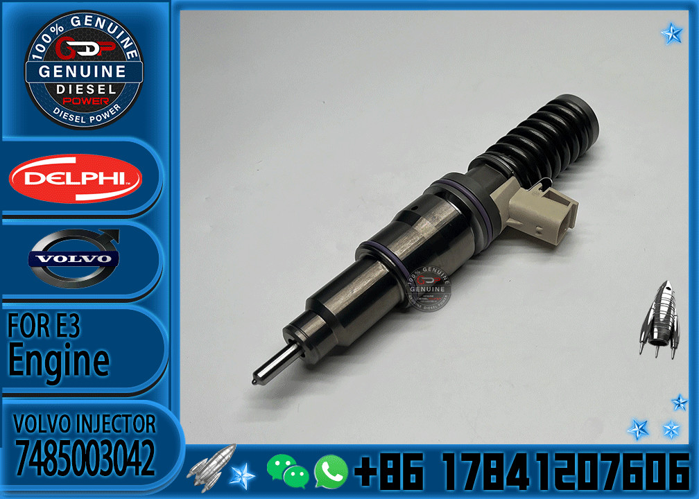 Diesel Fuel Injector 7421028880 74221644598 7485003042 7421644602 7485003951 7421582101 20747787 21585101 21644602