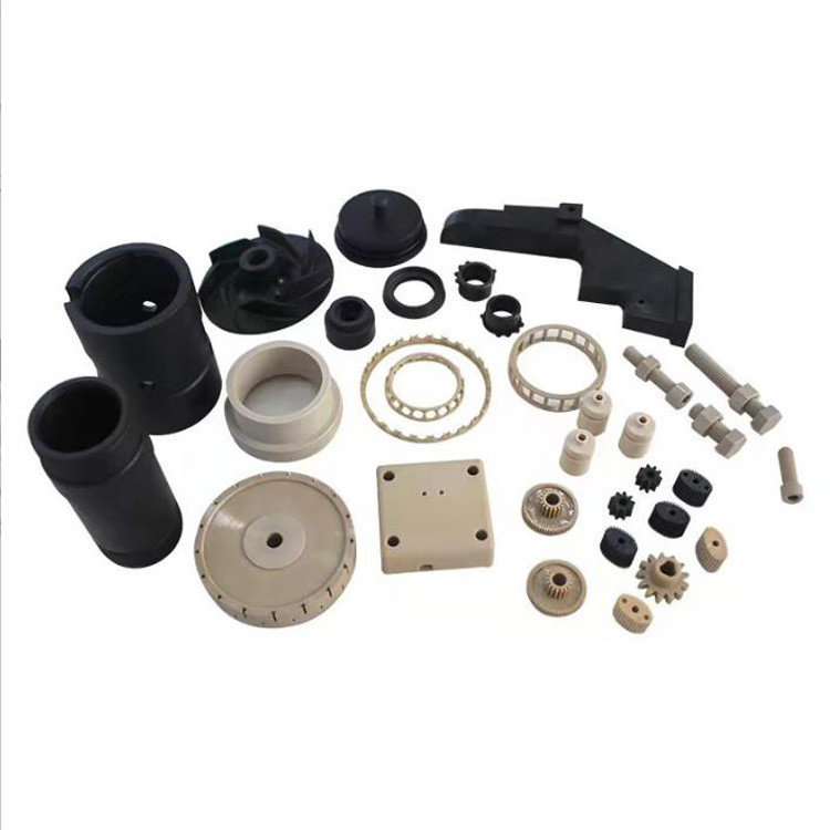 KYH CNC Prototype Machining Turning Plastic Rapid Prototype Milling Turned Milled Nylon Pom Peek