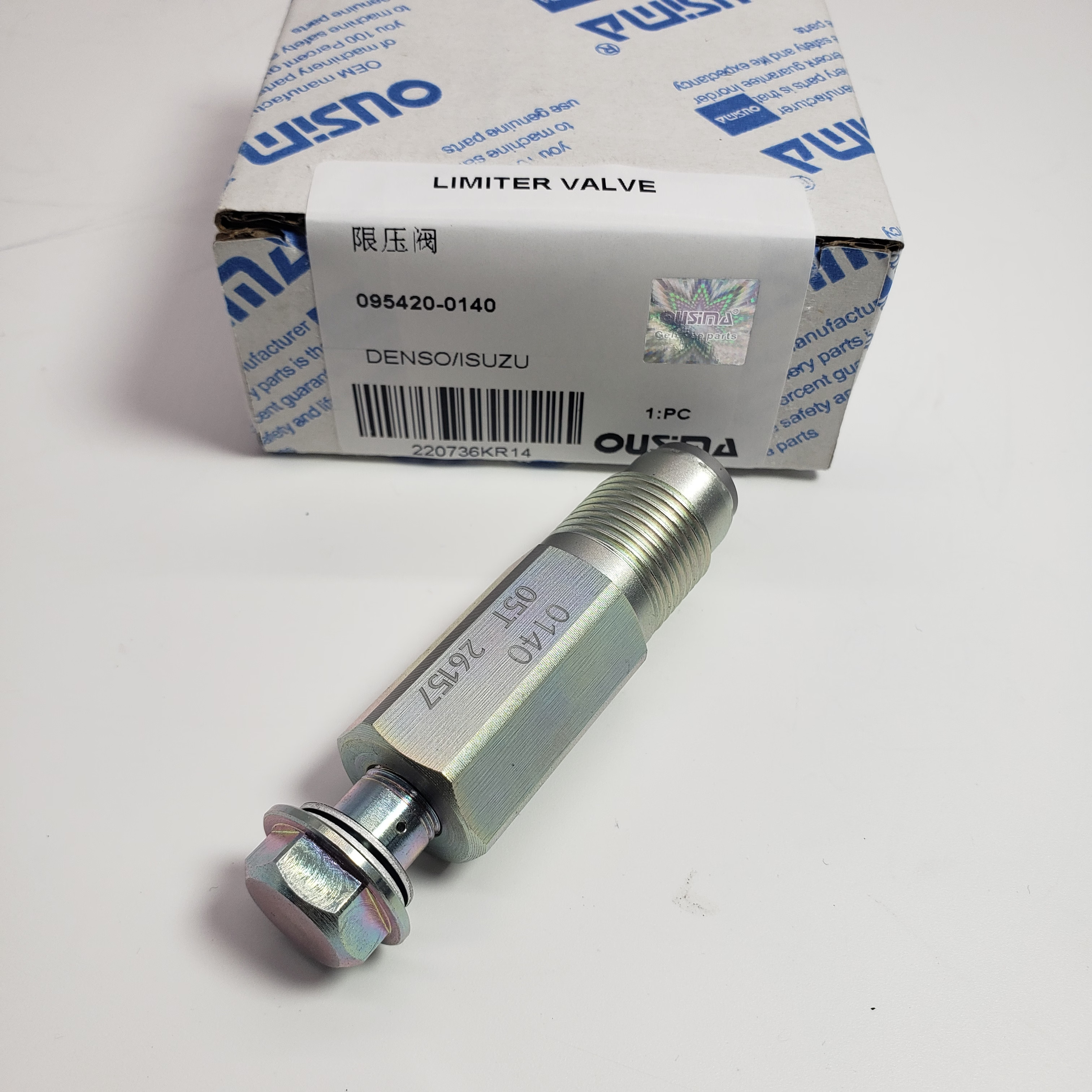 Pressure Limiter Relief Valve 095420-0140 For Komatsu Denso Isuzu