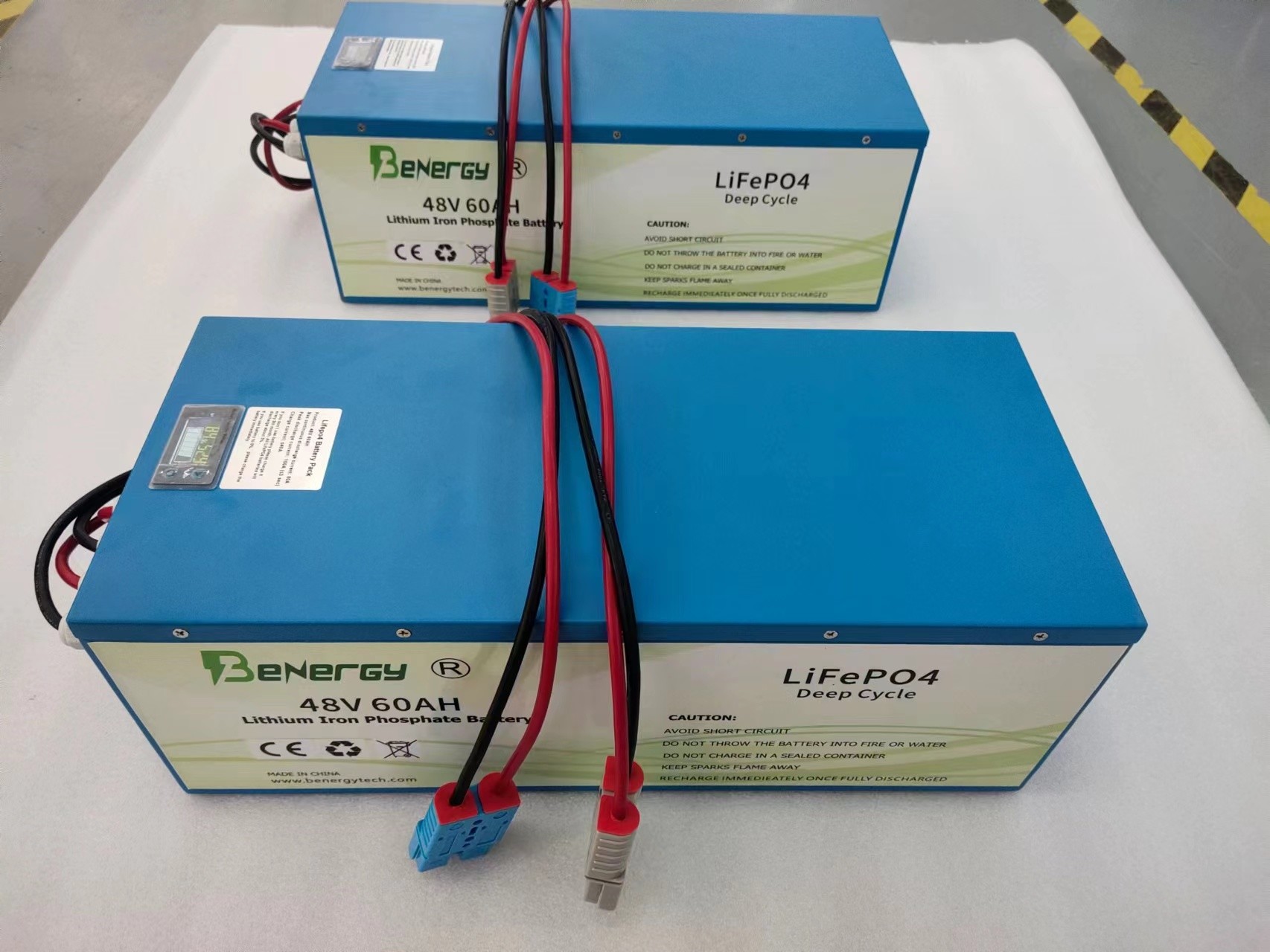 48 Volt Lifepo4 Battery For Golf Cart 48V 60AH Rechargeable Lithium Batteries