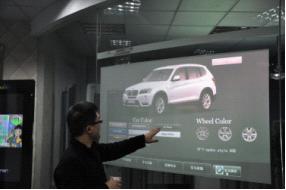 Projector Display Large Touch Screen Panel 50 Inch High Power NANO PET Durable