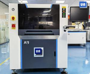 Buy cheap CE 6mm PCB SMT Screen Printer 200mm/Sec Squeegee A9 product