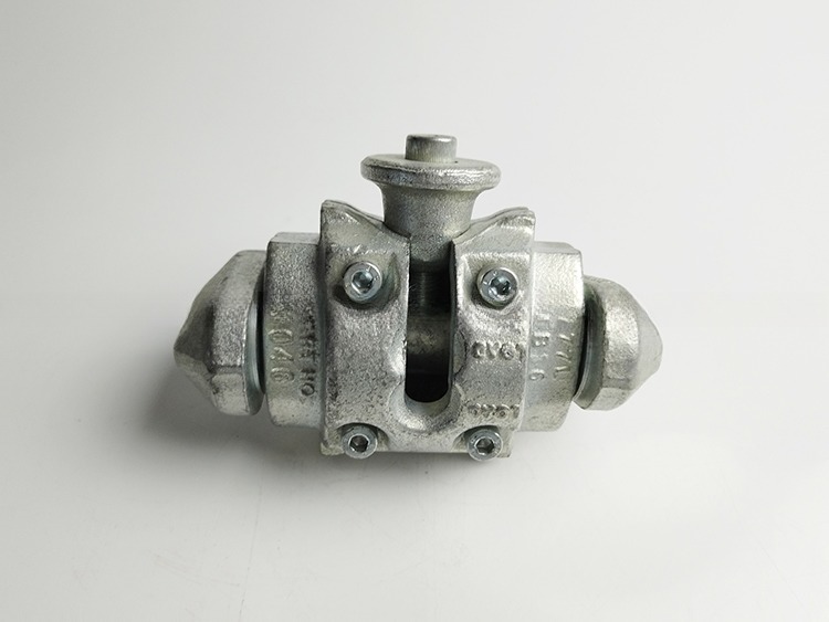Container Twist Lock Steel Horizontal Connector 10ft Hot Dip Galvanized 4.8KGS for Container Connection