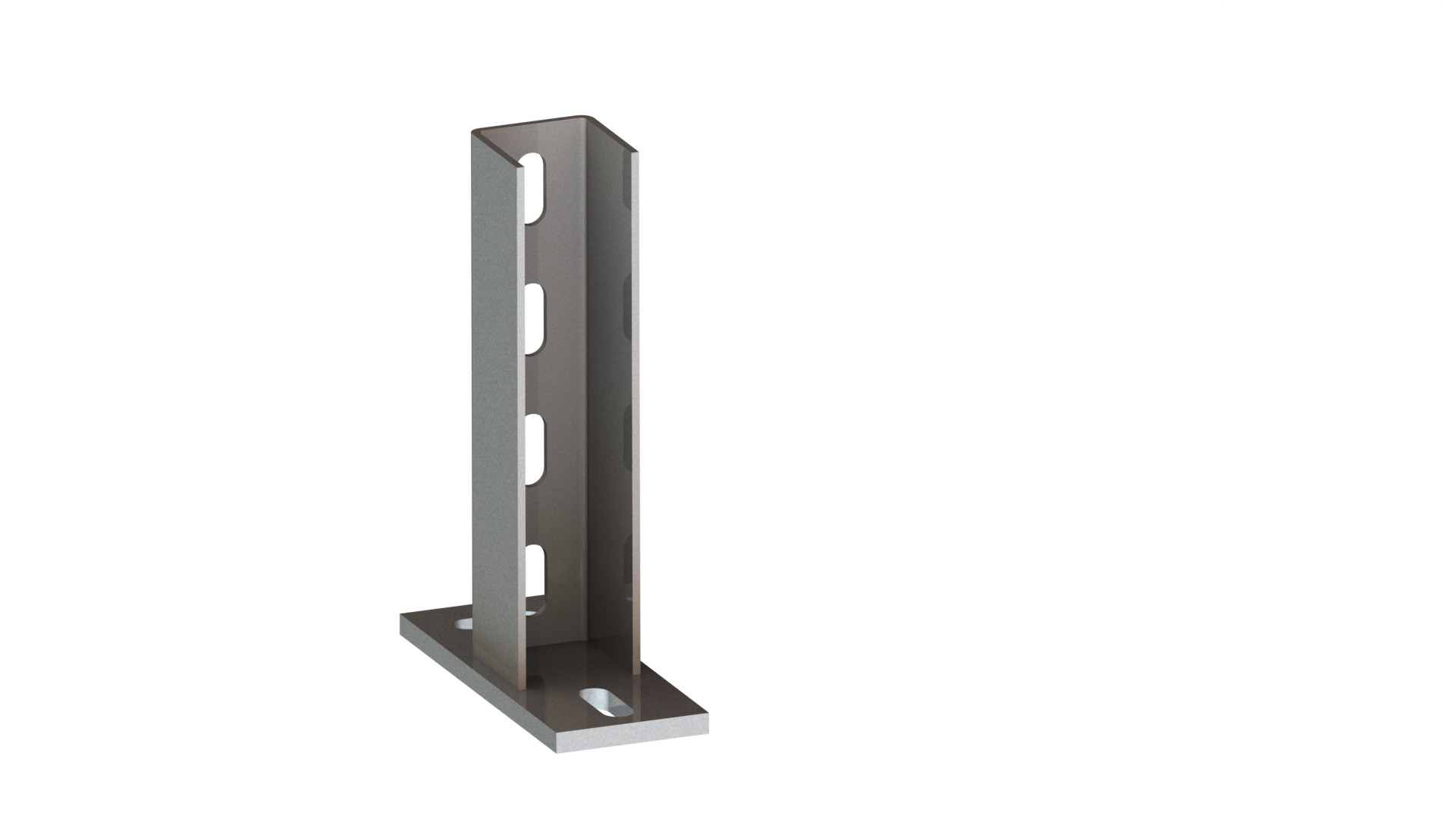 Frameless Steel Solar Structure Anti Corrosion Galvanized Panel Ground Mount Rack