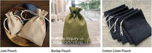 Gift Pouches with Jute Drawstring Linen Hessian Sacks Bags for Party Wedding Favors Jewelry Crafts,Little Gifts, bagease