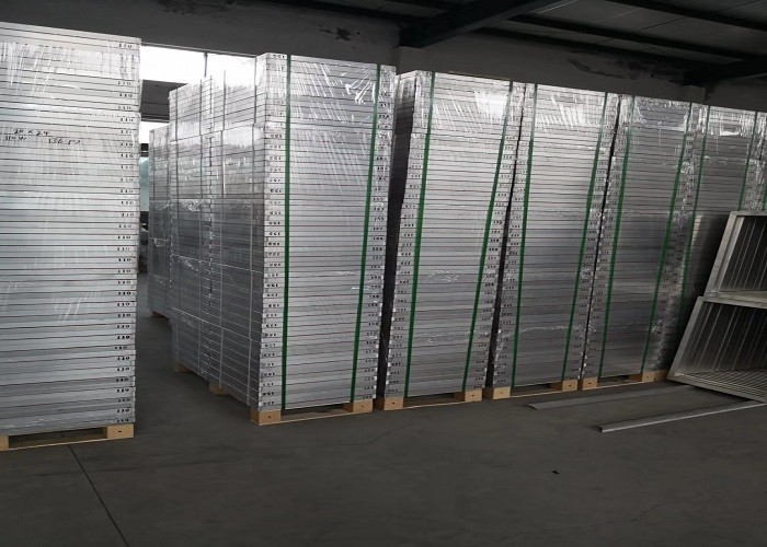 Different Size Aluminum Frame Screen Printing Frame With Mesh , Smooth Surface