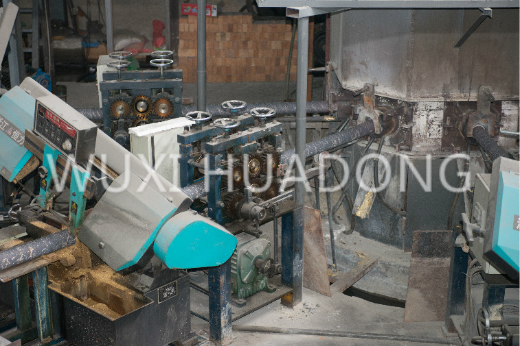 Customized Horizontal Continuous Casting Machine For Brass Rod D50mm