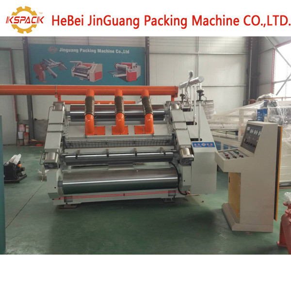330KW Automated Single Face E Flute Corrugation Machine Carton Box Making Machine