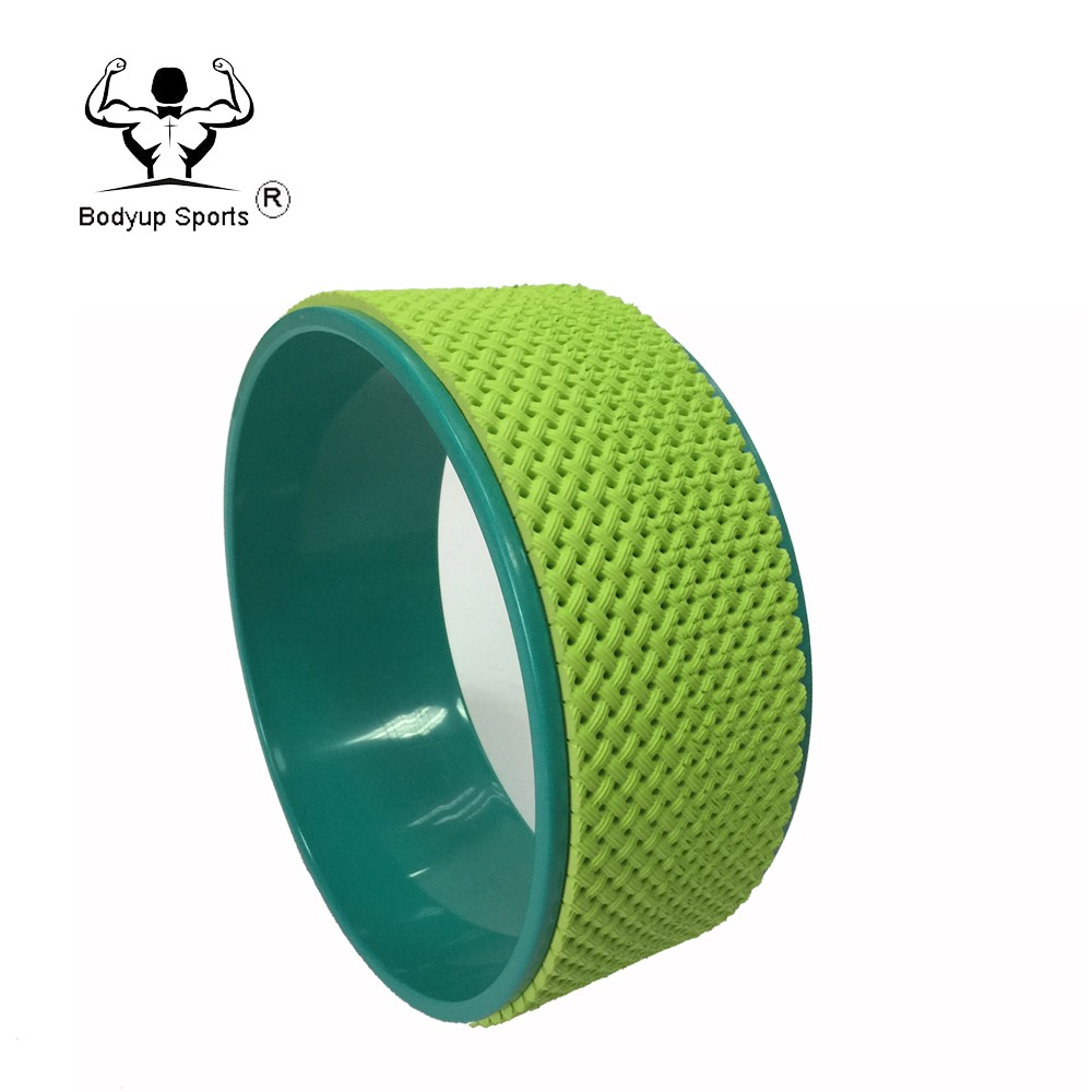 Woven Texture Mini Yoga Wheel 500 Lbs Breaking Strength Beautiful Appearance