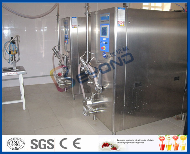 Durable Dairy Processing Plant 500L Mini Ice Cream Processing Plant ISO9001