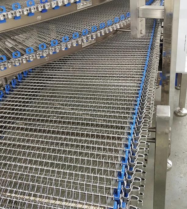 Bakery Production Line Spiral Cooler Equipment Tower Sale