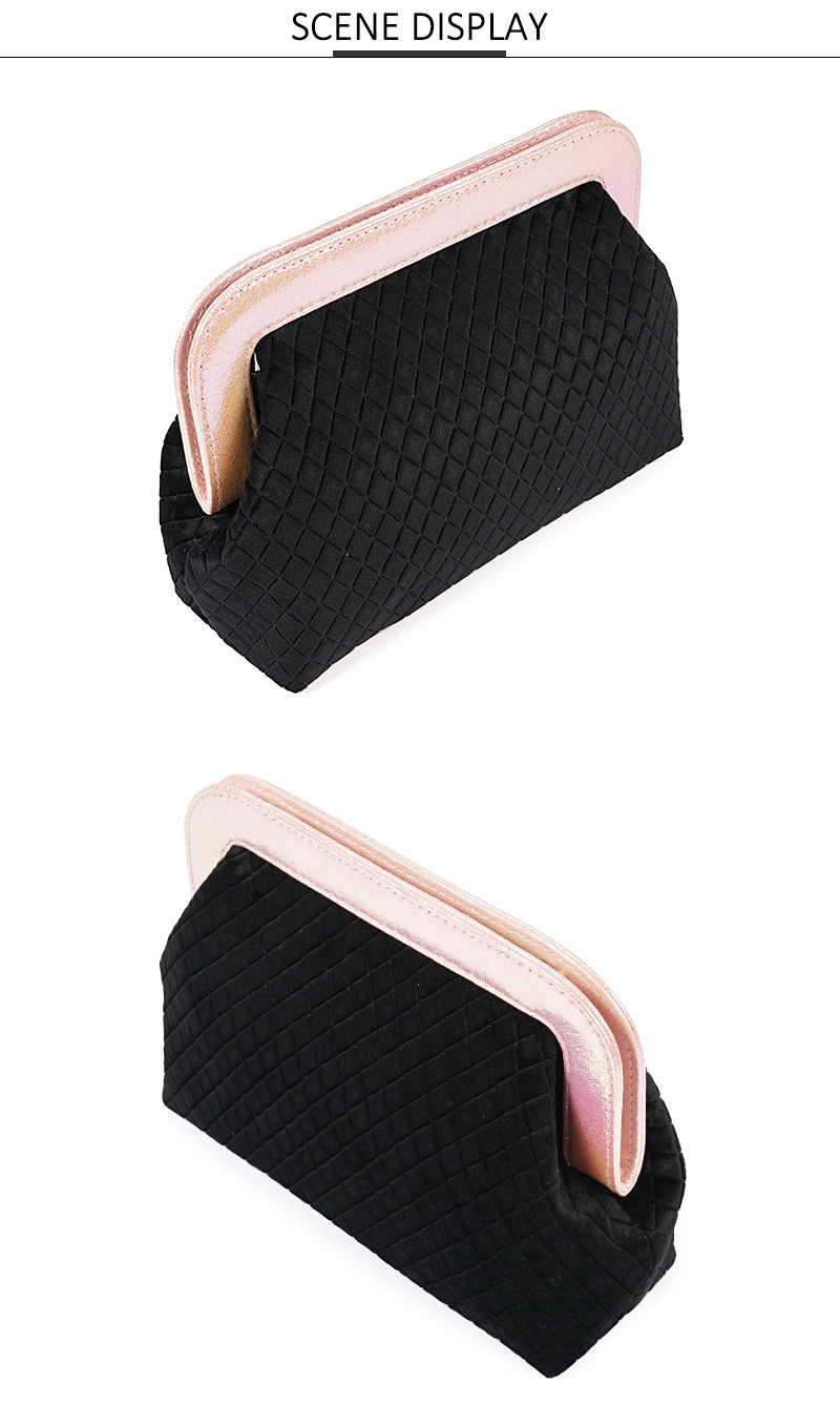 Luxury Velvet Flocking Makeup Toiletry Bag For Ladies