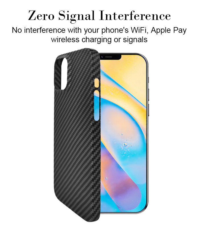 Ultra Thin Anti Fading 10g Aramid Fiber iPhone Case