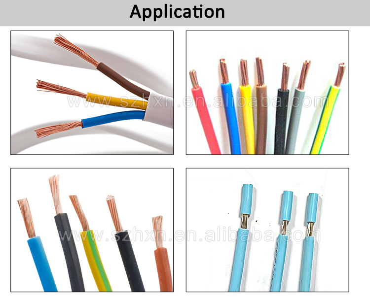 Pneumatic Non-adjustable Knife Stripping Machine for 24KG Thick and Thin Wire Stripping