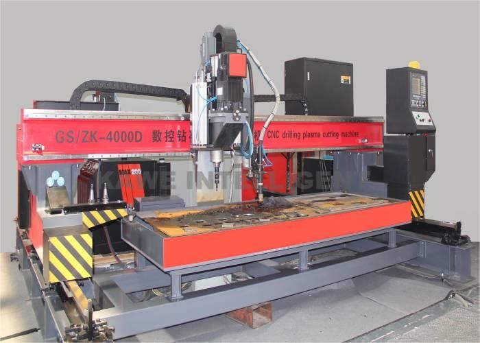 Steel Plate CNC Plasma Cutting And Drilling Machine 150-3000rpm