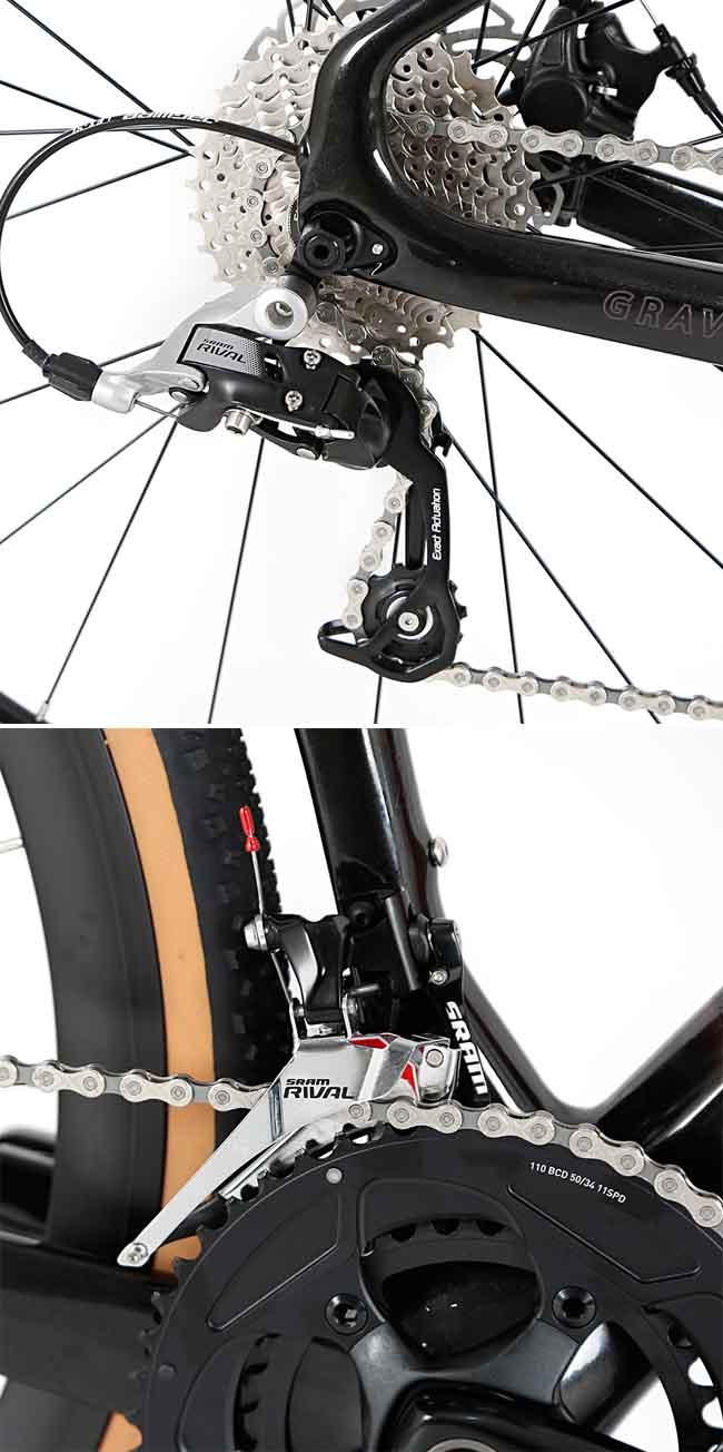 54cm Carbon Fiber Hybrid Bike